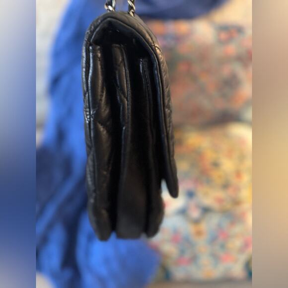 Chanel Special 3 slot flap Black Quilted wSilver Hardware employees only edition - Picture 8 of 11